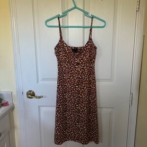 BCBGMAXAZRIA Multi Color Square Dress Size S